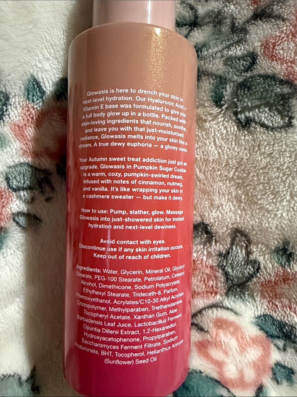 Dew of the Gods Glowasis Pumpkin Sugar Cookie Body Lotion - Picture 3 of 6